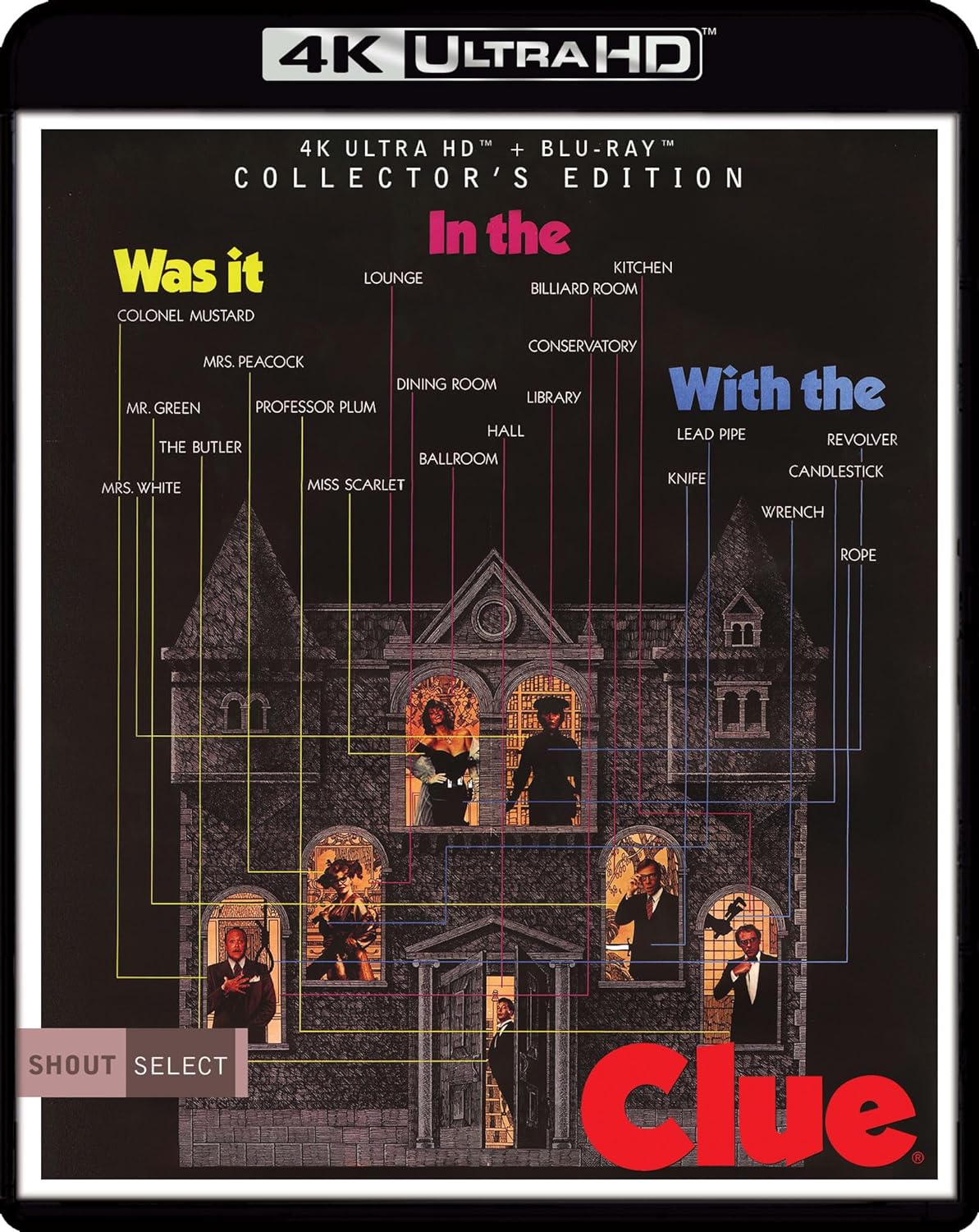 Clue (1985)-Eileen Brennan-Tim Curry-Jonathan Lynn-Stumbit Movies